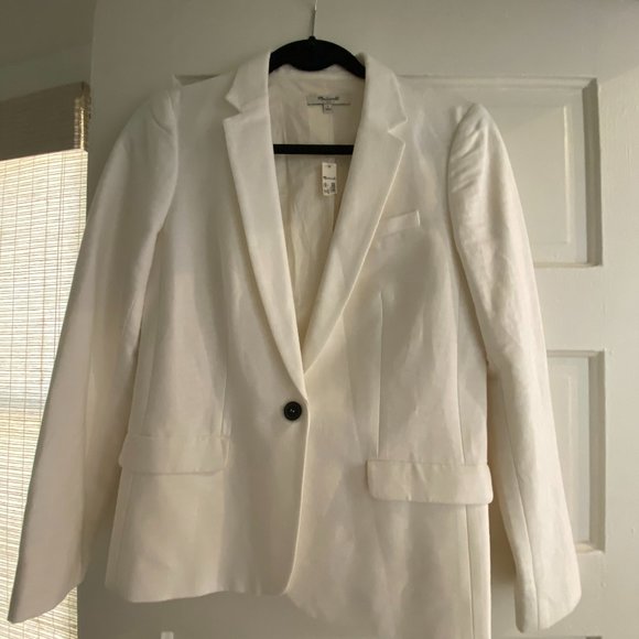 Madewell White Blazer - Picture 1 of 3